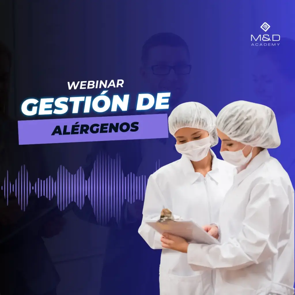 Webinar Gestión de alérgenos alimentarios