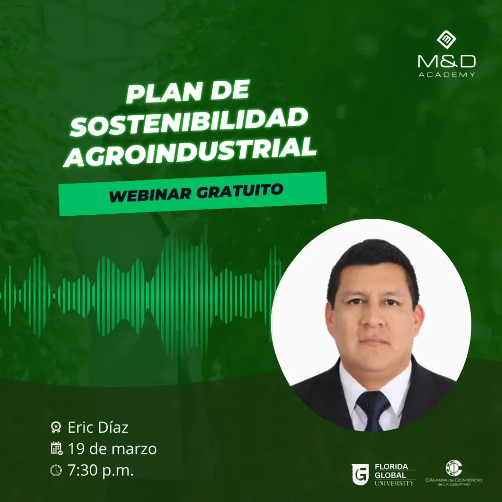 Webinar Plan de Sostenibilidad Agroindustrial