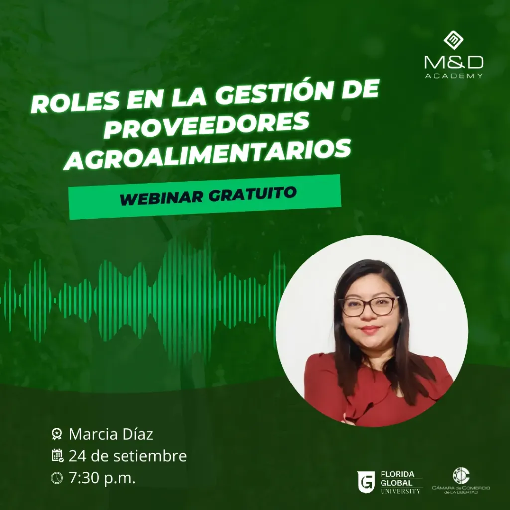 Webinar Roles en la Gestión de Proveedores Agroalimentarios